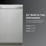 Kenmore 24" Built-In Dishwasher - Quiet Tub with TurboDry, Leak, & SmartWash Soil Detection - 15 Place Settings - 49 DBA - ENERGY STAR Certified - Fingerprint Resistant Stainless Steel - Image 3