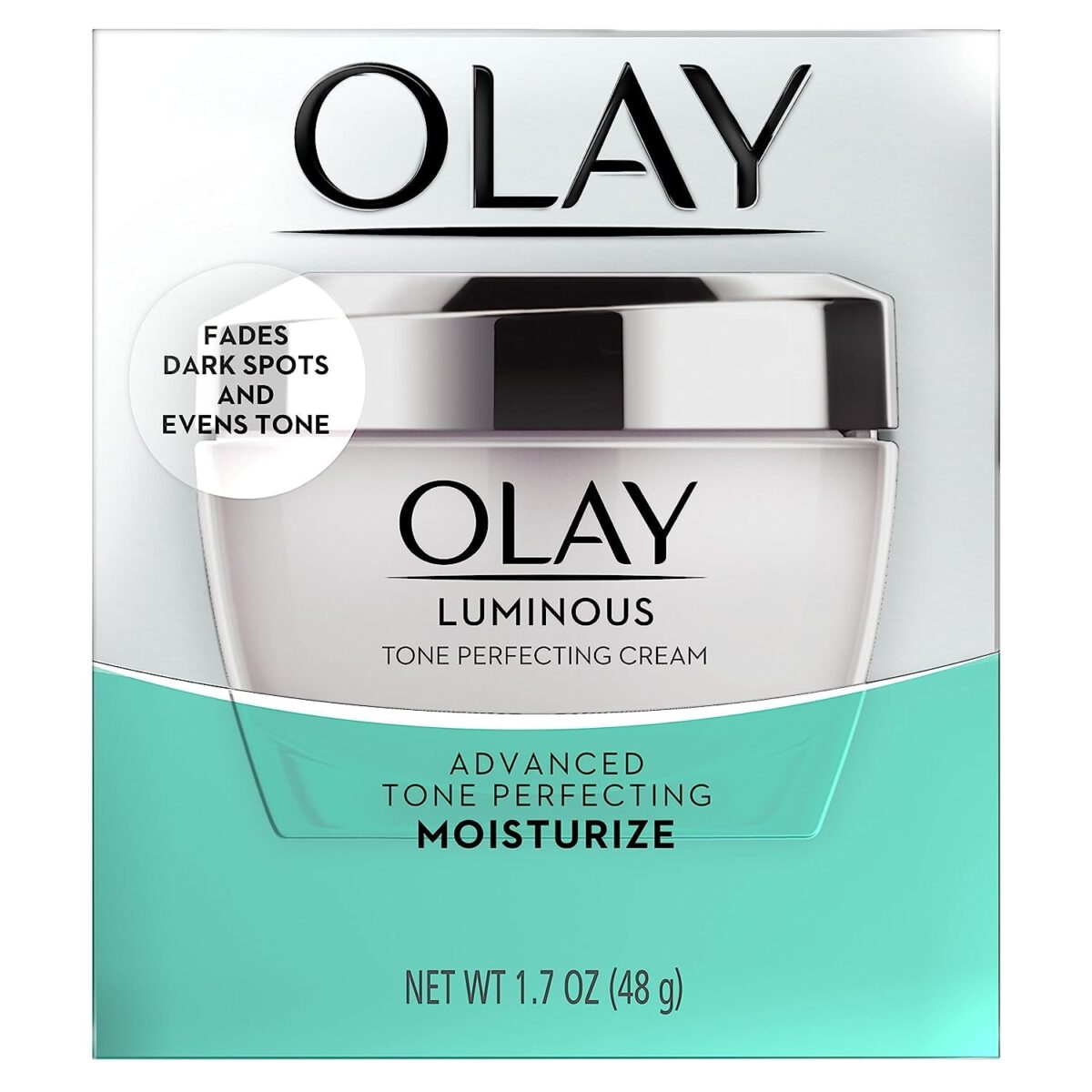 Olay Dark Spot Corrector, Luminous Tone Perfecting Cream and Sun Spot Remover, Advanced Tone Perfecting Face Moisturizer, 48 g - Image 4