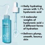 e.l.f. SKIN Holy Hydration! Triple Bounce Serum, 1.7% Hyaluronic Acid Serum For Plump, Bouncy Skin, Great For Hydrating Dry Skin - Image 5