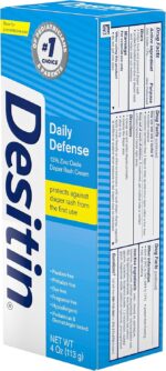 Desitin Daily Defense Baby Diaper Rash Cream with Zinc Oxide to Treat, Relieve & Prevent diaper rash, Hypoallergenic, Dye-, Phthalate- & Paraben-Free, 4 oz - Image 11