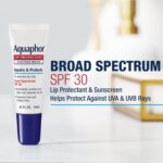 Aquaphor Lip Protectant and Sunscreen Ointment - Broad Spectrum SPF 30 - Relieves Chapped Lips - .35 fl. Oz. Tube - Image 4