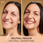 IT Cosmetics CC+ Nude Glow - Medium Coverage Foundation with SPF 40 & Brightening Glow Serum, Lightweight Skin Tint, 2% Niacinamide + Hyaluronic Acid, Up to 24H Hydration, Normal/Dry Skin - 1.08 fl oz - Image 3