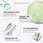 IT Cosmetics CC+ Nude Glow - Medium Coverage Foundation with SPF 40 & Brightening Glow Serum, Lightweight Skin Tint, 2% Niacinamide + Hyaluronic Acid, Up to 24H Hydration, Normal/Dry Skin - 1.08 fl oz - Image 8