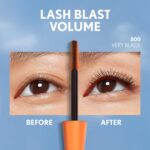 COVERGIRL Lash Blast Volume Mascara, Long-Wearing, Smudge-Proof, Cruelty Free - Brown (Pack of 1) - Image 6
