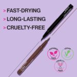 wet n wild MegaLiner Liquid Eyeliner - Black - Image 6