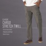 Wrangler Authentics Men's Relaxed Fit Stretch Cargo Pant - Image 8