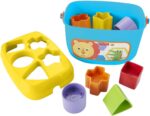 Fisher-Price Stacking Toy Baby's First Blocks Set of 10 Shapes for Sorting Play for Infants Ages 6+ Months - Image 5