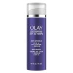 Olay Face Serum, Age Defying Anti-Wrinkle 2-in-1 Day Cream - Anti-Aging, Anti-Wrinkle, Smooths Fine Lines and Wrinkles, Firming, Lifting - Niacinamide, Glycerin, Aloe Vera, 1.7 Oz - Image 4
