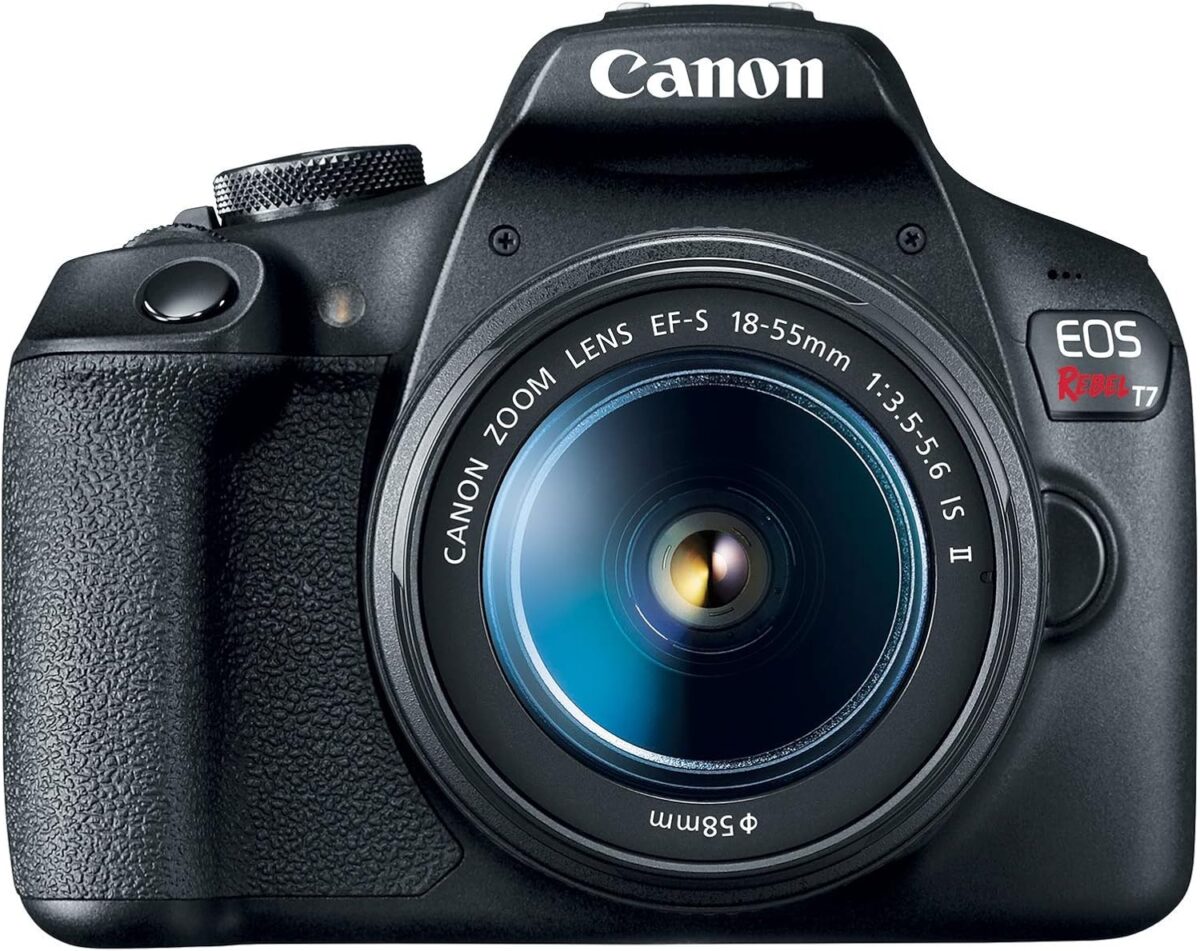 Canon EOS Rebel T7 DSLR Camera with 18-55mm Lens (Black) - Image 4