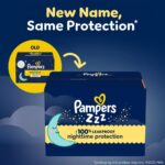 Pampers Overnight Diapers - Swaddlers Overnights - Size 6, 72 Count, Disposable Baby Diaper, Night Time Leak and Skin Protection - Image 3