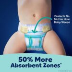 Pampers Overnight Diapers - Swaddlers Overnights - Size 6, 72 Count, Disposable Baby Diaper, Night Time Leak and Skin Protection - Image 5