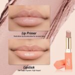 Oulac Beige Lipstick for Women, Pale Nude Matte Lip Base, Full Coverage Lip Color, Satin Matte Finish, Cream Texture, Hydrating, Infused with Hyaluronic Acid, Vegan & Clean Beauty 4g SG01 Bare - Image 4