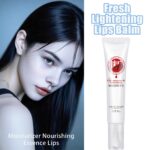 XIRUJNFD Lip Serum, Remove Dark Lips Pink Fresh Lightening Lips Treatment Lip Balm, Moisturizer Nourishing Essence Lips (1) - Image 3