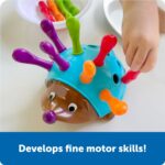 Learning Resources Spike The Fine Motor Hedgehog - Toddler Montessori Toys, Stacking Shape, Gifts For Boys And Girls, Sorting And Matching Skill Activities, Educational Games, Kindergarten - Image 3