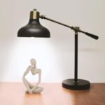 Sandstone Resin Thinker Style Abstract Sculpture Statue Collectible Figurines Home Office Bookshelf Desktop Decor(Small Sandstone,Left) - Image 4
