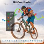 Smart Watch for Men Women, 1.83" HD Touchsreen, Bluetooth Calling, 5 ATM Water-Resistance, 130+ Sports Modes, Health, Fitness & Sleep Tracker, Timer, Fitness Watch for Android/iOS, Blue - Image 4
