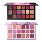 2Pcs Twilight Dusk + Aromas Nude Eyeshadow Palette Makeup Set, Matte Shimmer Glitter Pressed Pearl All Highly Pigmented Blending Powder, Natural Velvet Texture Eye Shadow Kit - Image 2