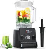 Aeitto Blender, Blenders for Kitchen with 1500-Watt Motor, 68 Oz Large Capacity, Countertop Professional Blenders for Ice Crush, Frozen Drinks, Black - Image 2