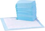Amazon Basics Dog and Puppy Pee Pads, 5-Layer Leak-Proof Super Absorbent, Quick-Dry Surface, Potty Training, Regular (22x22"), 100 Count, Blue & White - Image 2