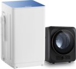 Auertech Portable Washer and Dryer Combo Set, 18 lbs Fully Automatic Washing Machine, 10 lbs Portable Dryers, Compact Washer and Dryer for Apartment, RV, Dorm - Image 2