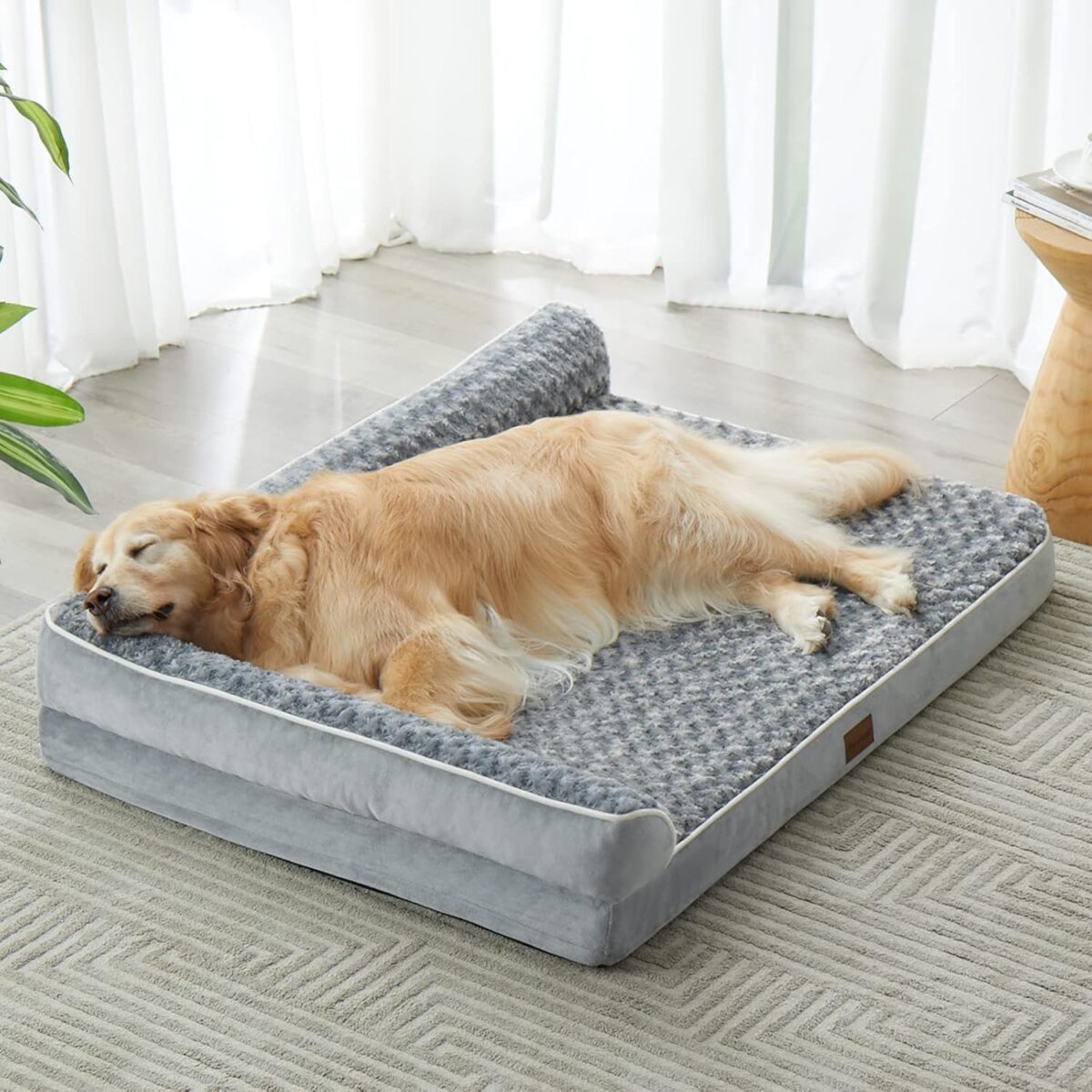 BFPETHOME Orthopedic Dog Beds for Large Dogs-Waterproof Sofa Dog Bed with Removable Washable Cover, Big Pet Bed with Waterproof Lining and Nonskid Bottom,Pet Bed for Large Dogs - Image 2