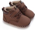 Baby Ankle Boots Infant Bootie Soft Sole Non-Slip Lightweight Warm First Walker Crib Shoes for Newborn Boys Girls - Image 2