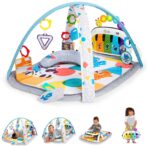 Baby Einstein 4-in-1 Kickin' Tunes Music and Language Play Gym and Piano Tummy Time Activity Mat - Image 2