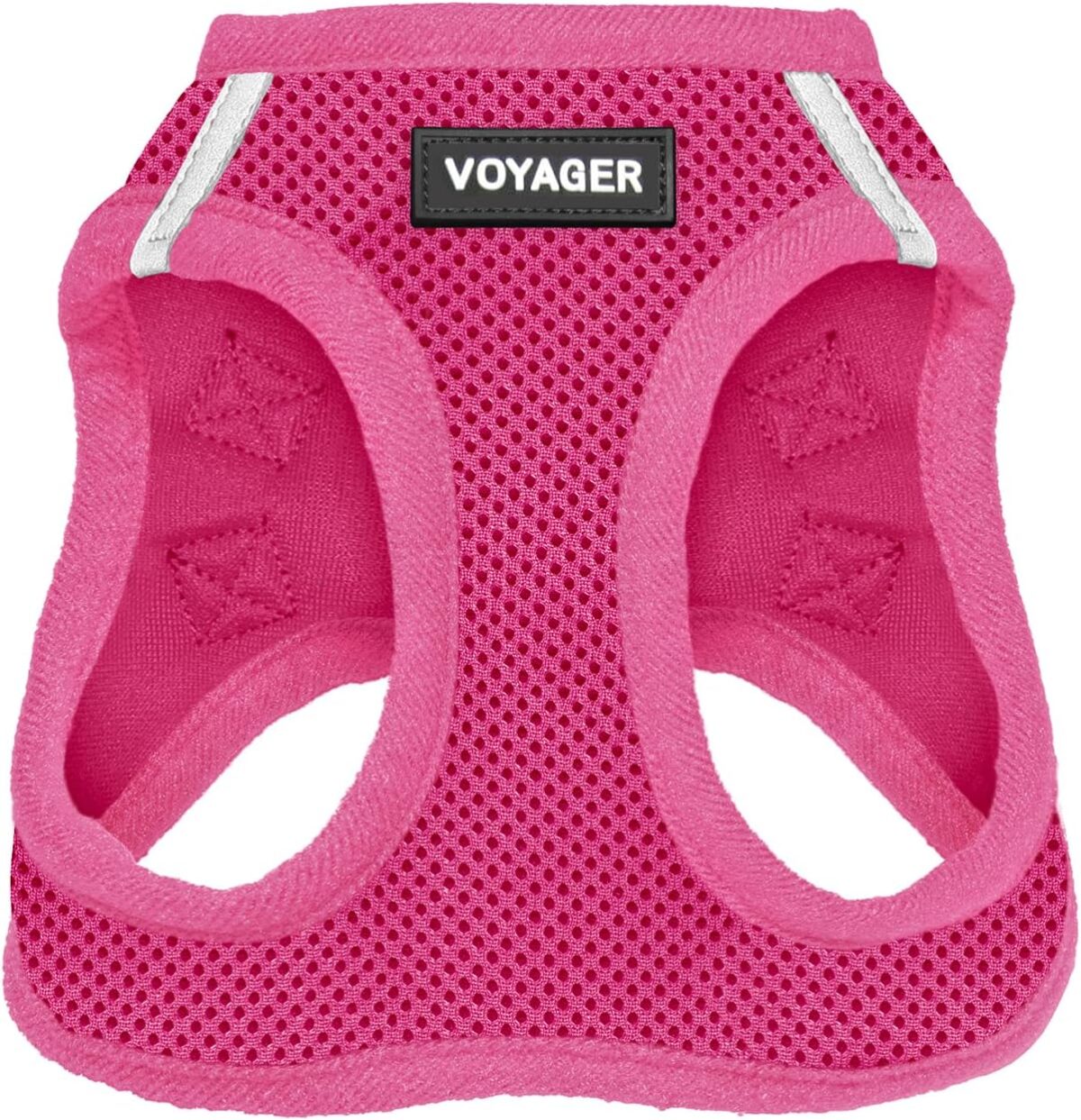 Best Pet Supplies Voyager Step-in Air Dog Harness - All Weather Mesh, Reflective, No Pull Harness for Small, Medium Dogs, Cats - Secure with Hook & Loop Fastener, Buckle, Double D-Rings - Fuchsia, S - Image 2