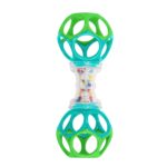 Bright Starts Oball Shaker Rattle Toy, Ages Newborn Plus - Image 2