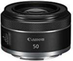 Canon RF50mm F1.8 STM Lens, Fixed Focal Length Prime Lens, Compatible with EOS R Series Mirrorless Cameras, Black - Image 2