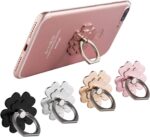Cell Phone Ring Stand Finger Ring Holder 360 Rotation Phone Holder Ring Grip Compatible with Apple iPhone Samsung and Other Smart Phones or Phone Case 4-Pack - Image 2
