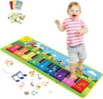 FOKI Floor Piano Mat for Toddlers, Baby Kid Sensory Educational Dancing Keyboard Carpet Animal Sounds Blanket Touch Playmat Musical Mats Birthday Toddler Toys for 1 2 3 4 5 Year Old Boy Girl Gifts - Image 2
