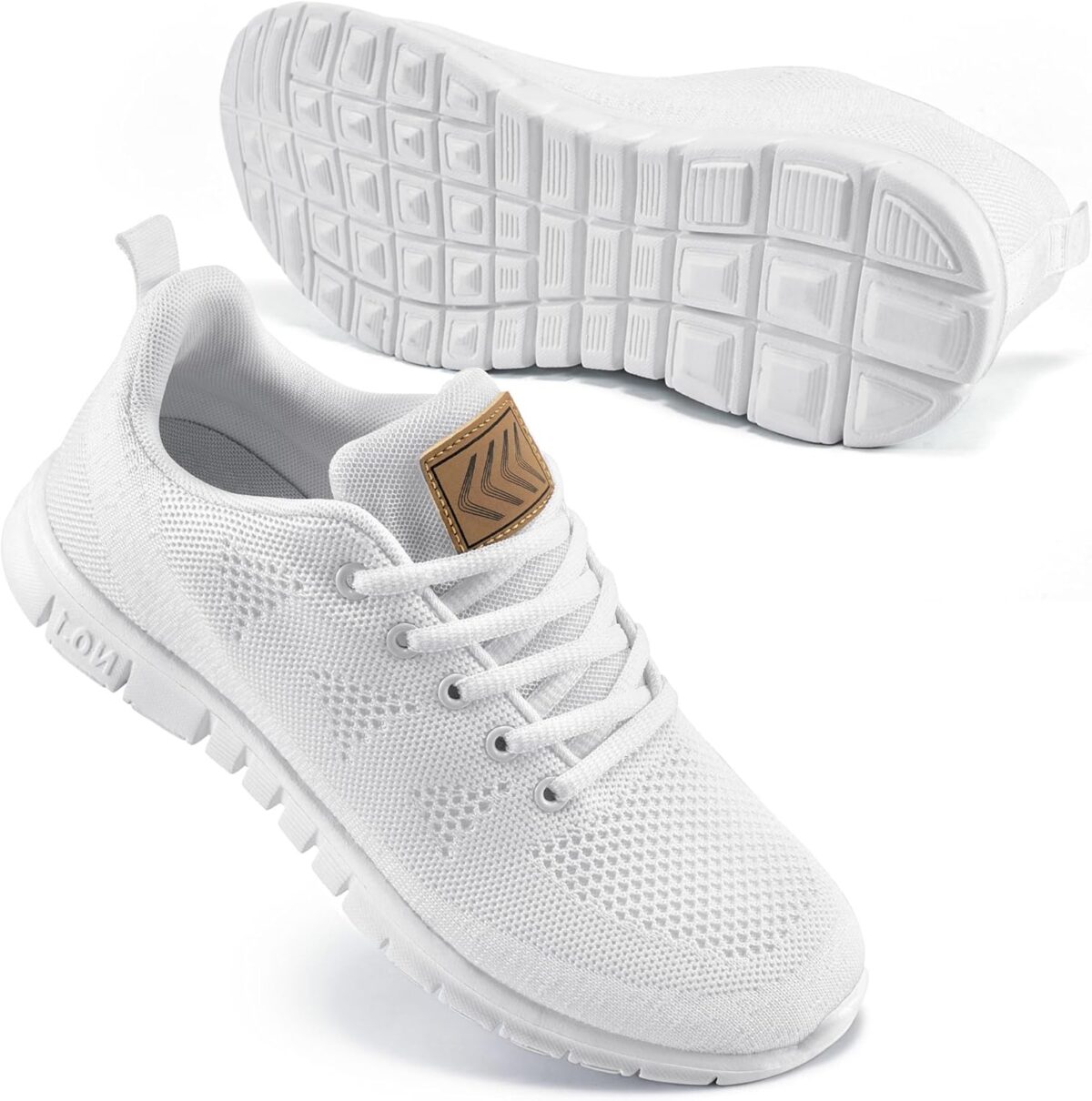 FUDYNMALC Womens Sneakers Tennis Shoes: Fashion Lightweight Non Slip Footwear for Running Walking Casual - Image 2