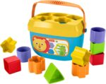 Fisher-Price Stacking Toy Baby's First Blocks Set of 10 Shapes for Sorting Play for Infants Ages 6+ Months - Image 2
