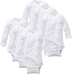 Gerber unisex-baby Multi-pack Long-sleeve Onesies Bodysuit Mitten Cuff Sizes - Image 2