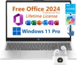 HP 15.6" Business Laptop, Free Microsoft Office 2024 Lifetime License, Copilot AI Chat, HD Touchscreen Display, Intel 6-Core i3-1215U 4.4 GHz, 16GB RAM, 1TB SSD, Long Battery Life, Windows 11 Pro - Image 2
