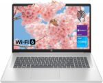 HP High-Performance 17.3" Laptop, 17.3" HD+ Touchscreen, 8-Cores Intel i3-N305, 32GB RAM, 128GB eMMC + 2TB PCIe SSD, Webcam, HDMI, Numeric Keypad, Wi-Fi 6, Windows 11 Pro, Silver - Image 2