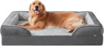 INVENHO Orthopedic Dog Beds Large Sized, XL Washable Dog Sofa with Egg-Crate Foam, Waterproof Lining and Non-Skid Bottom - Image 2
