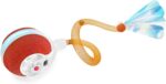 Interactive Cat Toys for Indoor Cats,The 3rd Generation Agile Moving Cat Ball with Elastic Mesh Tail,Automatic Kitten Toys for Bored Indoor Adult Cats,Motion Activated (Orange) - Image 2