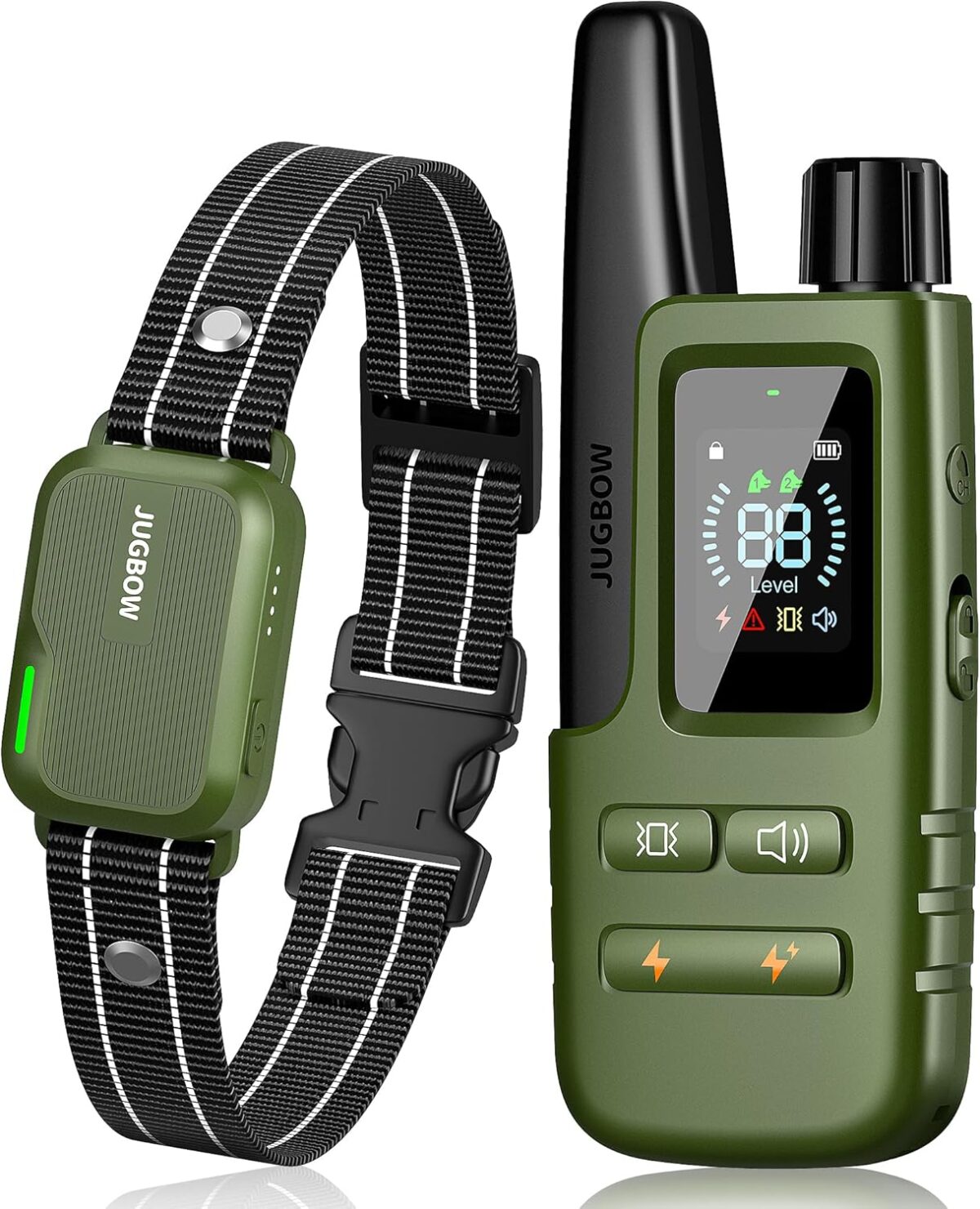 Jugbow Dog Shock Collar - 4200FT Dog Training Collar with Remote Innovative IPX7 Waterproof with 4 Training Modes, Rechargeable E-Collar for All Breeds - Image 2
