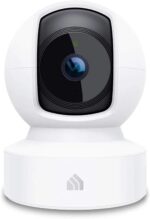 Kasa Indoor Pan/Tilt Smart Security Camera, 1080p HD Dog-Camera,2.4GHz with Night Vision,Motion Detection for Baby and Pet Monitor, Cloud & SD Card Storage, Works with Alexa& Google Home (EC70), White - Image 2