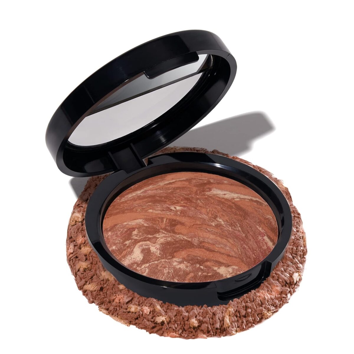 LAURA GELLER NEW YORK Baked Bronze-N-Brighten Bronzer Powder - Deep - Natural Bronze Glow - Image 2