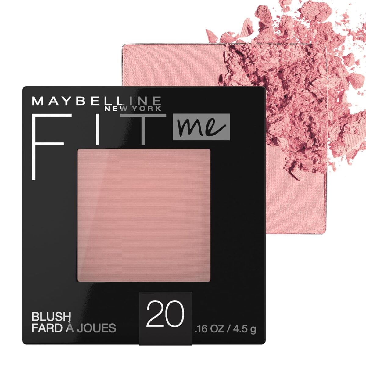 Maybelline Fit Me Powder Blush, Lightweight, Smooth, Blendable, Long-lasting All-Day Face Enhancing Makeup Color, Mauve, 1 Count - Image 2