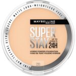 Maybelline Super Stay Up to 24HR Hybrid Powder-Foundation, Medium-to-Full Coverage Makeup, Matte Finish, 220, 1 Count - Image 2