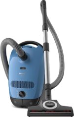 Miele Classic C1 Turbo Team Bagged Canister Vacuum, Tech Blue - Portable, Household - Image 2