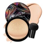 Mushroom Head Air Cushion CC Cream - New Upgraded BB Cream Face Makeup Foundation for Mature Skin Moisturizing Concealer Brighten Long-Lasting, Colored Packaging (Natural, 3.21 Ounce (Pack of 1)) - Image 2