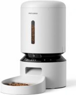 PETLIBRO Automatic Cat Feeder with Camera, 1080P HD Video with Night Vision, 5G WiFi Pet Feeder with 2-Way Audio, Low Food & Blockage Sensor, Motion & Sound Alerts for Cat & Dog Single Tray - Image 2