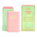 Pixi On-the-Glow Blush - Fleur, Hydrating Tinted Moisture Blush Stick with Ginseng, Aloe Vera & Fruit Extracts, For Cheeks & Lips, 19g / 0.6oz, Paraben-Free - Image 2