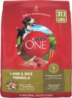 Purina ONE Dry Dog Food Lamb and Rice Formula - 31.1 lb. Bag - Image 2