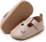 RVROVIC Baby Girl Moccasins Princess Sparkly Mary Jane Dresses Shoes Premium Lightweight Soft Sole Crib Shoes Toddler Shoes - Image 2